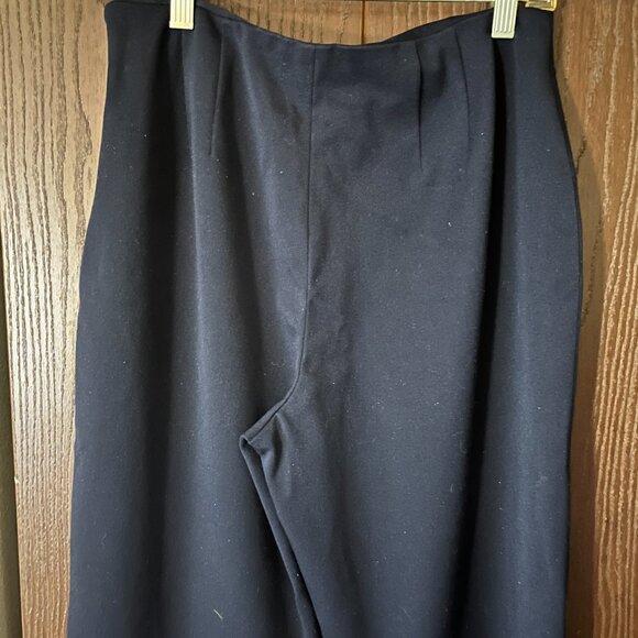 Talbots‎ Black Cropped Stretch Pants Women's 12 - Picture 3 of 8